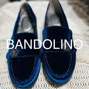 Bandolino Blue Velvet Bolakita Loafers